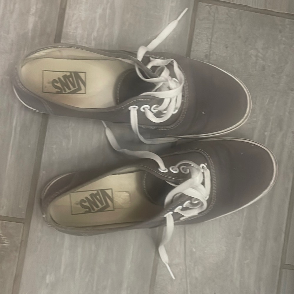 Very lived in Vans